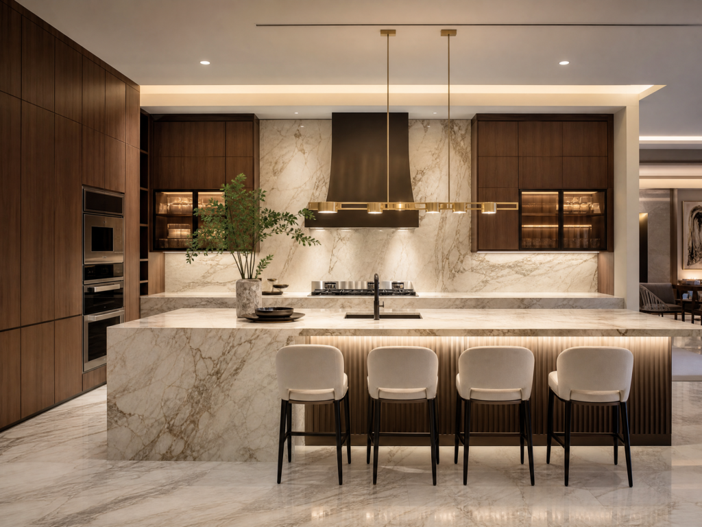 finished luxury kitchen alhajarrakham.com
