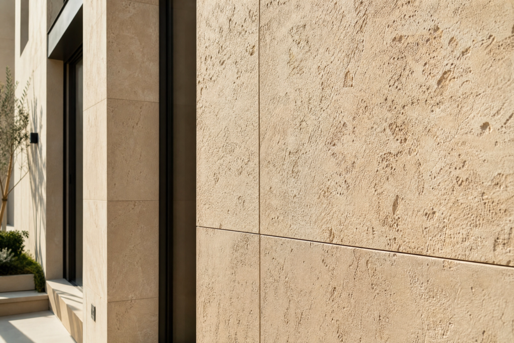 stone cladding facade